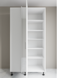 1150mm Blind Corner Pantry Door Open For Kitchen